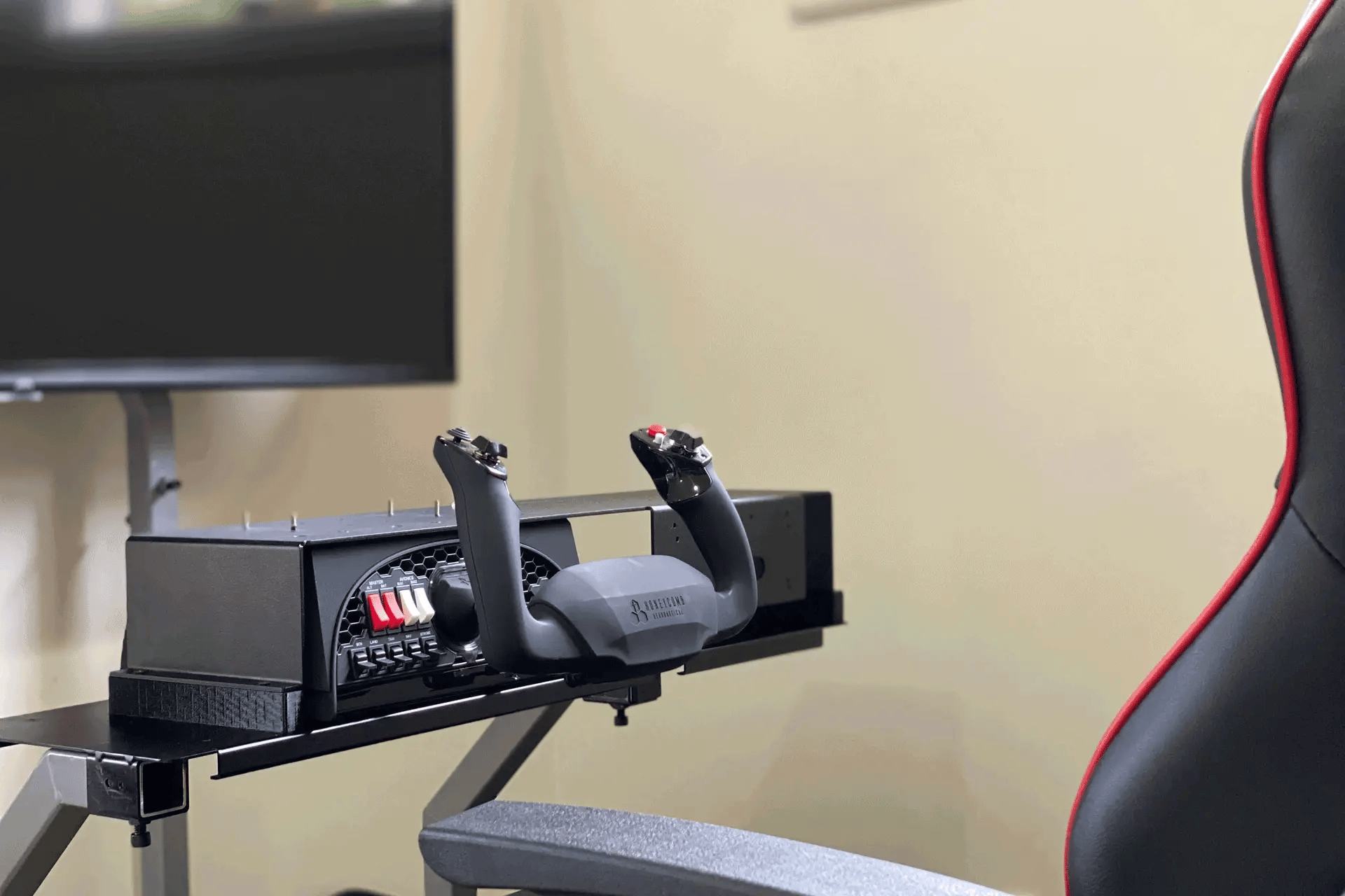Loungepilot - RealSimGear FlightDeck Gen2 Mounting Plate
