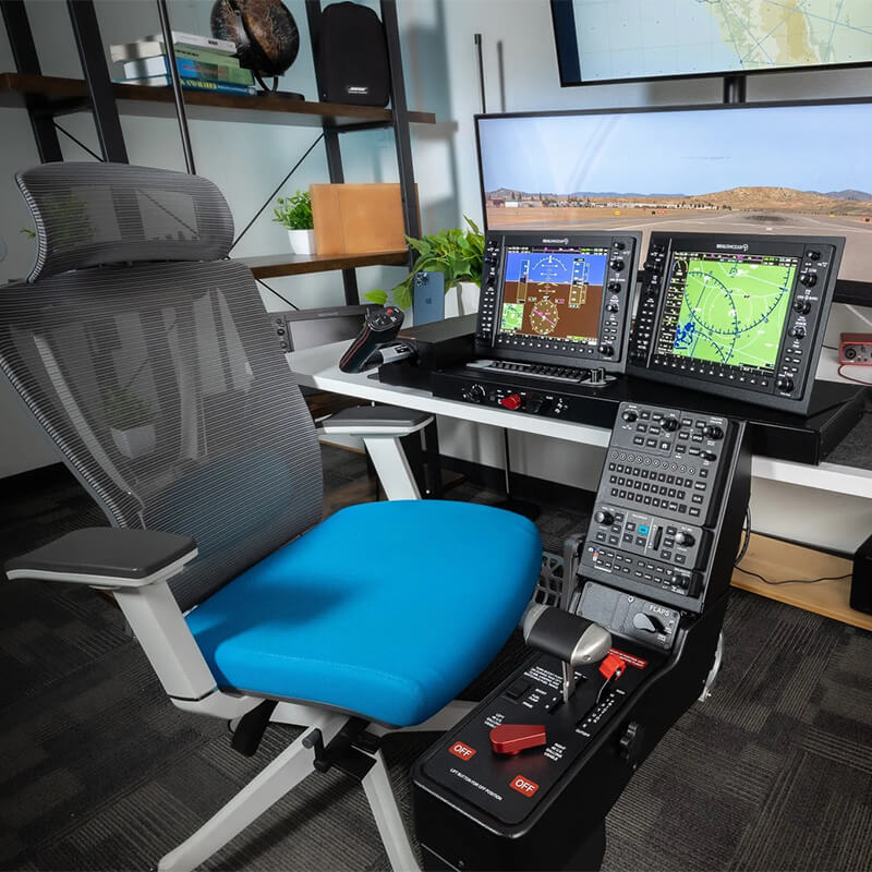 RealSimGear Cirrus Desktop Console: The ultimate Cirrus home simulator. Authentic hardware, seamless integration with standard controllers, and compatibility with RealSimGear / TorqueSim SR22 aircraft for unrivaled realism. Compact, fully enclosed design with single USB 3 and power connection. No mounting brackets needed.