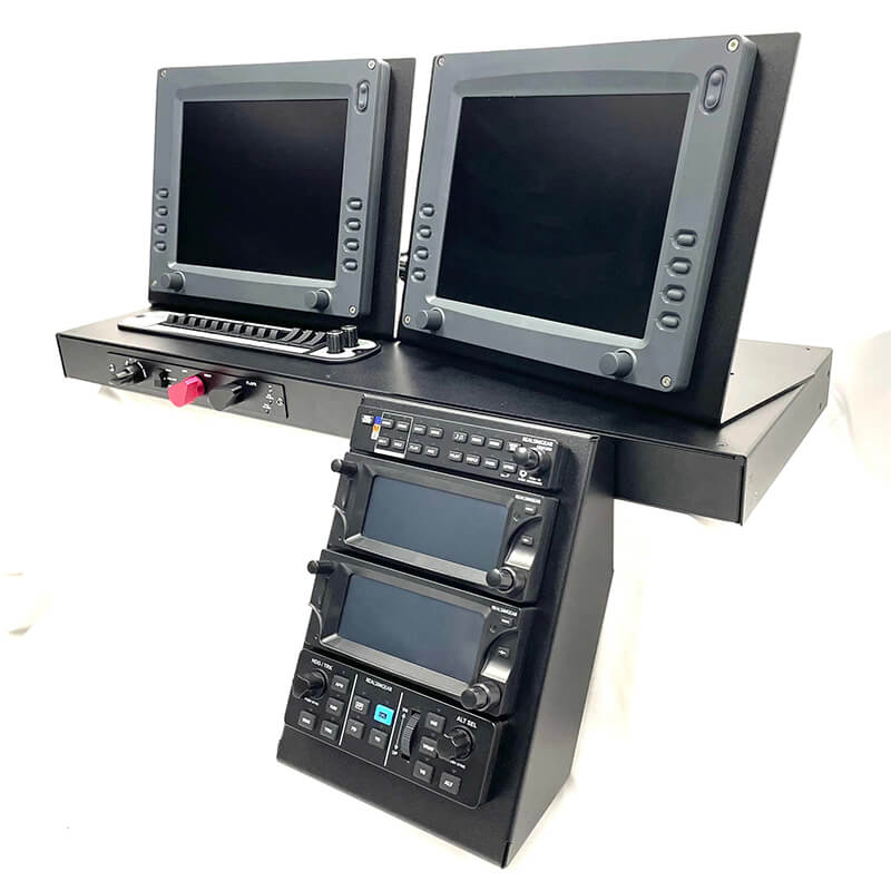 RealSimGear Cirrus Desktop Console: The ultimate Cirrus home simulator. Authentic hardware, seamless integration with standard controllers, and compatibility with RealSimGear / TorqueSim SR22 aircraft for unrivaled realism. Compact, fully enclosed design with single USB 3 and power connection. No mounting brackets needed.