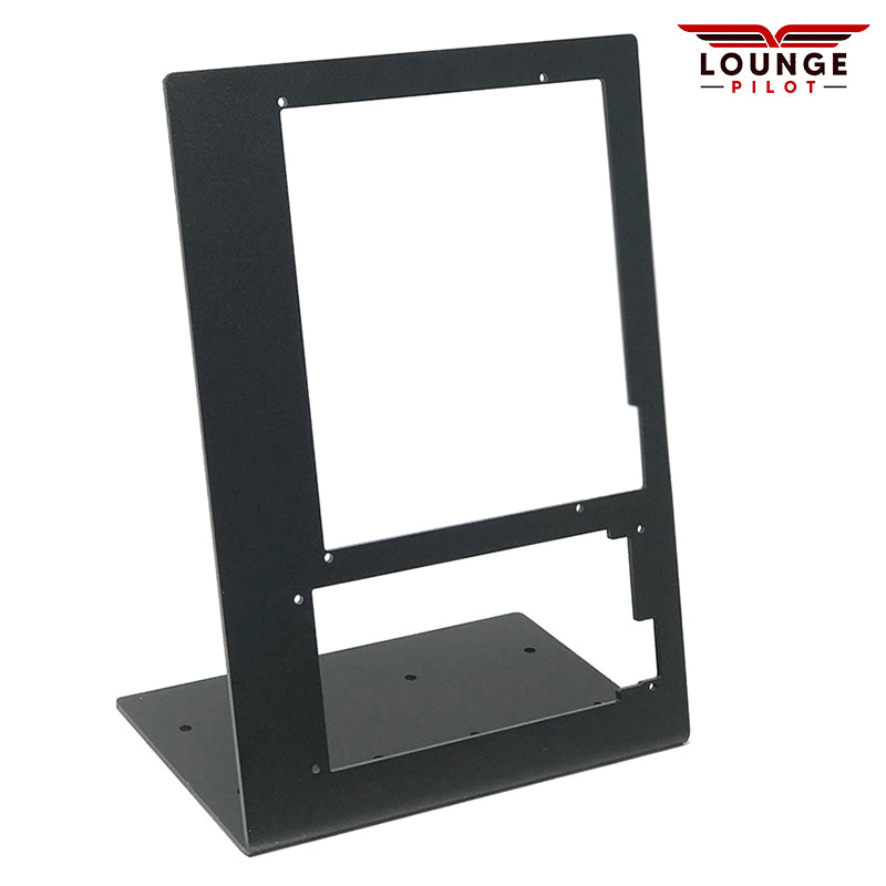 Introducing the RealSimGear Desktop Stand tailored for the GTN650 and GTN750. Crafted from durable 3mm steel and finished with a sleek matte black powder coat, this stand is designed for stability and durability. Complete with rubber non-slip feet and mounting screws, it ensures a secure placement on your desktop. Elevate your flight simulation experience with this stand, offering a stable and elevated position for your GTN650 and GTN750 devices.