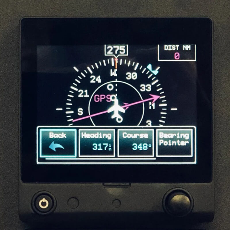 RealSimGear Dual G5 Bundle: Experience the realism of the G5 Glass Instrument in X-Plane 11 or 12. Compatible with RealSimGear G5 software and Air Manager Premium G5 Gauge for X-Plane 11/12, MSFS, and P3D. Features include high brightness LCD display, backlit power button, and intuitive push button knob.