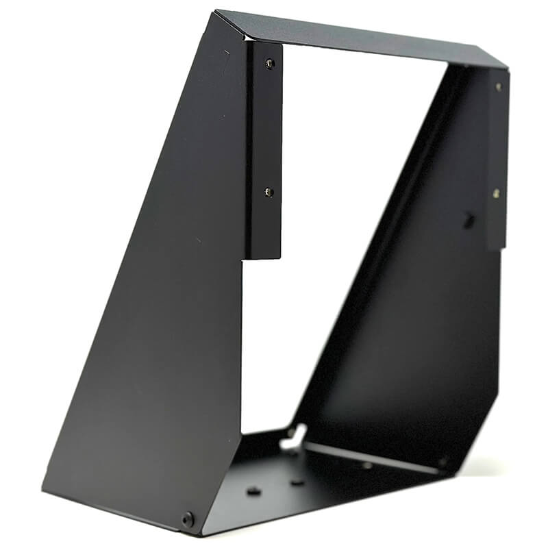 This modular GCU stack system includes a base chassis and your choice of avionics mounting faceplates, making assembly and component swapping easy.  The chassis supports the RealSimGear 7 Port Hub, consolidating all USB connections into one integrated hub.  It also features mounting points for a Logitech throttle and the RealSimGear GCU Adapter plate, which can hold the RealSimGear Cirrus Throttle.