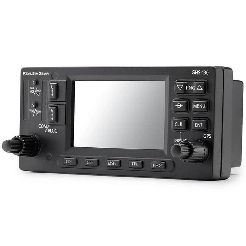 RealSimGear GNS430: Exceptional hardware replicating Garmin 430. Elevate simulation with immersive training. Ultra-realistic buttons and knobs mirror actual device. Seamless integration with 3.5" LCD screen. Master Garmin 430 functionality for real-world flying. Invest in realism and precision.