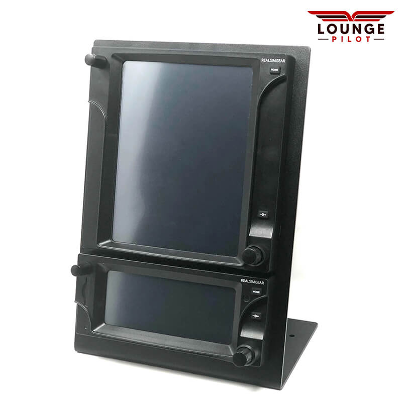RealSimGear GTN750 and GTN650 Bundle: Ultimate package for home flight simulators. Features include integrated touch screen, fully assembled and enclosed design, functional knobs and buttons, quick comm radio frequency changes, and desktop or panel mount options. Ideal for learning instrument flying procedures with virtual ATC.