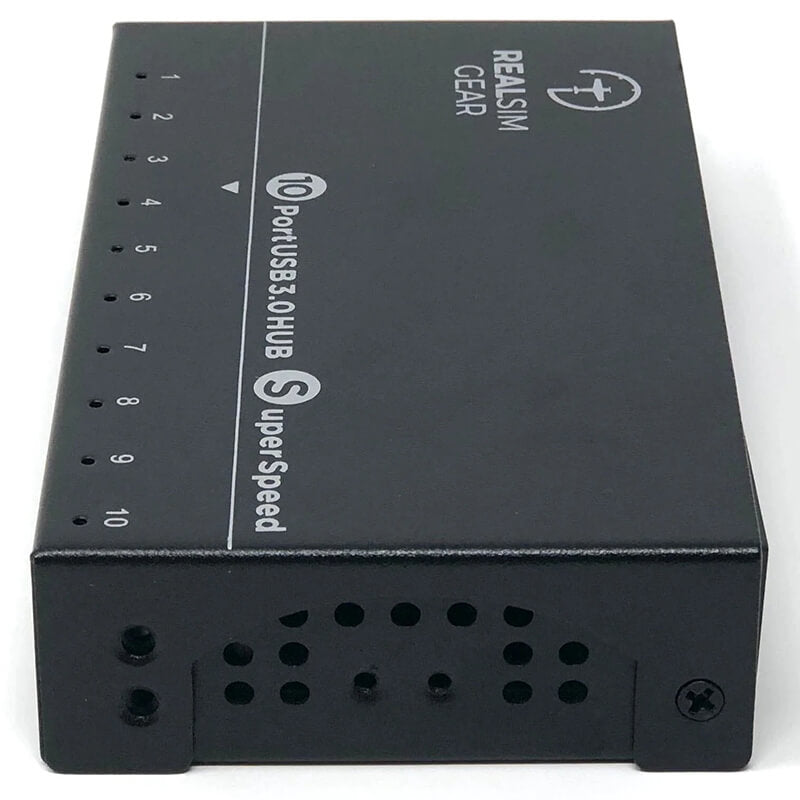 Loungepilot - RealSimGear Industrial 10 Port USB3 Hub