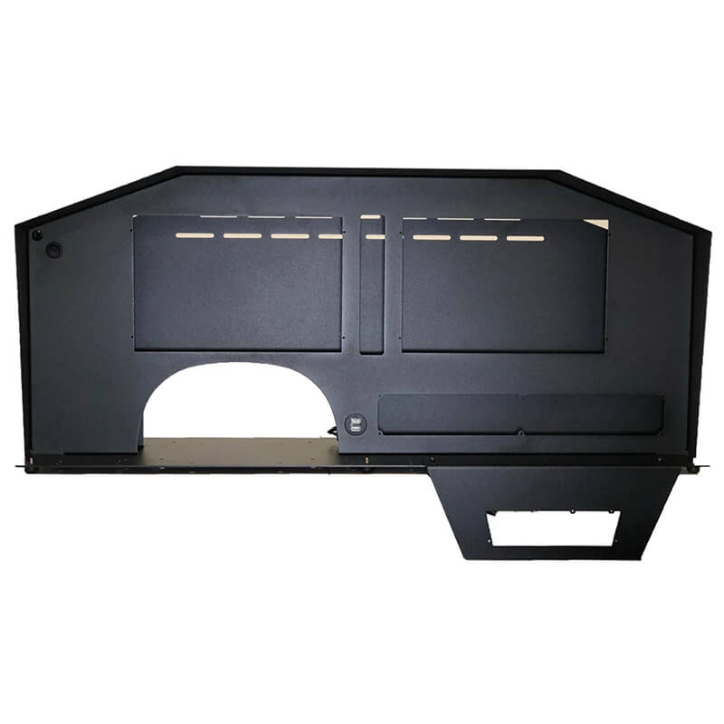  The RealSimGear Modular Panel System offers a stable, fully enclosed base for flight sim avionics without desk clamps. It includes a USB hub, power cables, and a USB to HDMI adapter, needing just one USB3 and power connection. The front panel is swappable with options like G1000, TBM, and custom layouts. A front-mounted power switch, RGB LED lighting, and dual USB socket provide easy power control, device connections, and iPad charging when using ForeFlight.