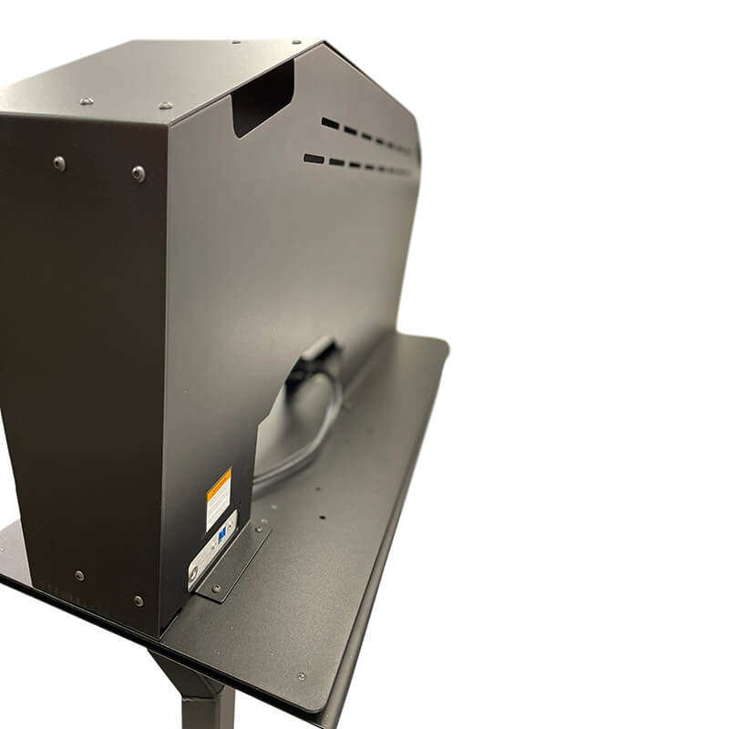 The RealSimGear Modular Panel System offers a stable, fully enclosed base for flight sim avionics without desk clamps. It includes a USB hub, power cables, and a USB to HDMI adapter, needing just one USB3 and power connection. The front panel is swappable with options like G1000, TBM, and custom layouts. A front-mounted power switch, RGB LED lighting, and dual USB socket provide easy power control, device connections, and iPad charging when using ForeFlight.