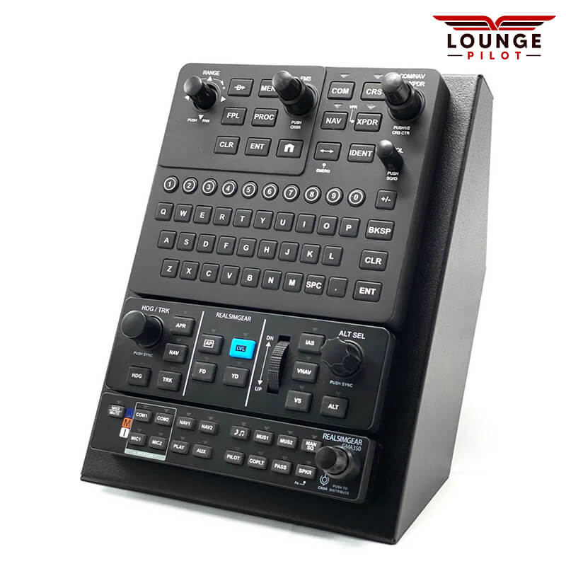 The RealSimGear Perspective Plus GCU Stack replicates the GCU479, GFC500 autopilot, and GMA350 audio panel found in Cirrus SR20 and SR22 aircraft with Perspective Plus avionics. Encased in a durable steel powder-coated enclosure, it seamlessly integrates with RealSimGear FlightDeck or Cirrus Desktop Console.