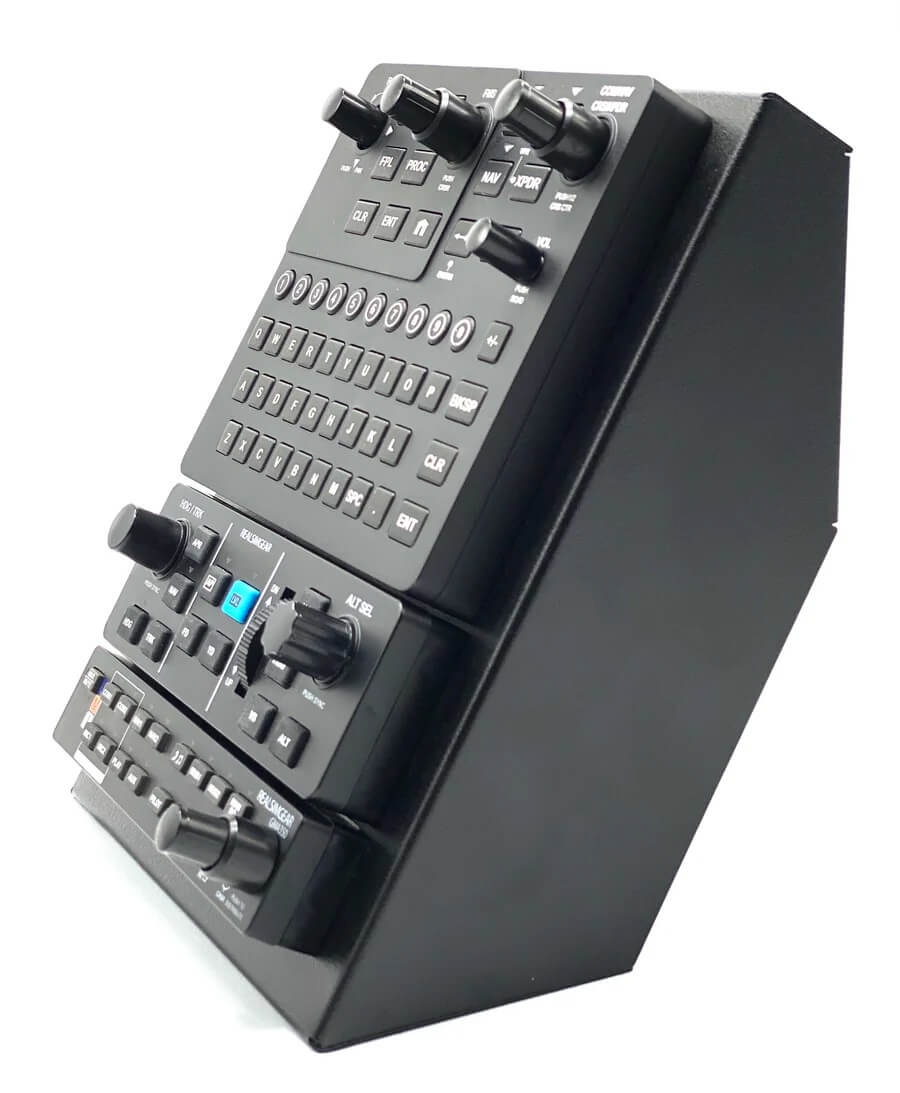 The RealSimGear Perspective Plus GCU Stack replicates the GCU479, GFC500 autopilot, and GMA350 audio panel found in Cirrus SR20 and SR22 aircraft with Perspective Plus avionics. Encased in a durable steel powder-coated enclosure, it seamlessly integrates with RealSimGear FlightDeck or Cirrus Desktop Console.