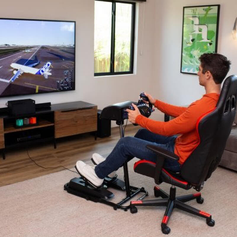 Turtle Beach VelocityOne Rudder Pedals: Elevate flight simulation with smooth control, adjustable brakes, swappable springs, and Xbox Series X/S compatibility. Requires VelocityOne Flight Control System for Xbox. 