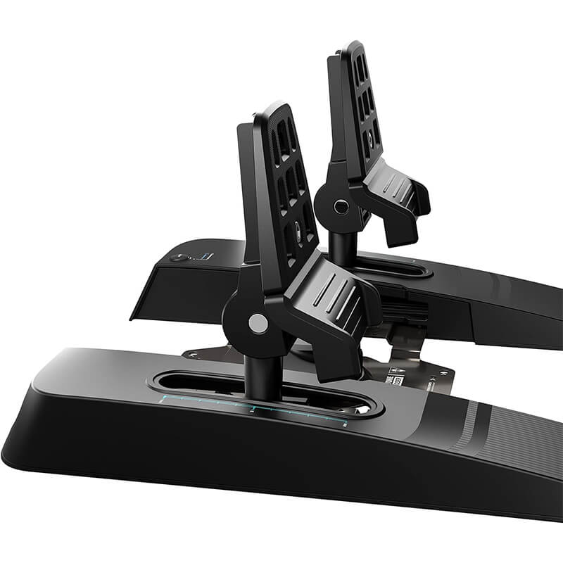 Turtle Beach VelocityOne Rudder Pedals: Elevate flight simulation with smooth control, adjustable brakes, swappable springs, and Xbox Series X/S compatibility. Requires VelocityOne Flight Control System for Xbox. 