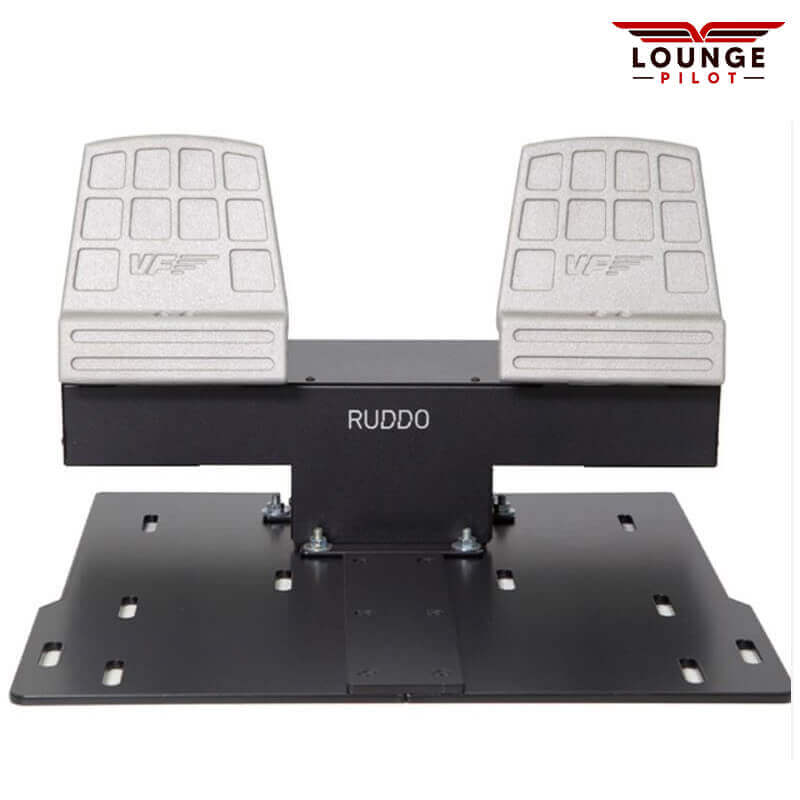 Experience true realism with our Hall Effect Ruddo PLUS. Feel the precision of load cells on the differential brakes, mimicking real aircraft braking dynamics. Crafted with a robust metal casing featuring aluminium and solid steel components, our Ruddo Pedals ensure enduring performance.  Unyielding and backed by a guarantee, VirtualFly's Ruddo Pedals are built to last.