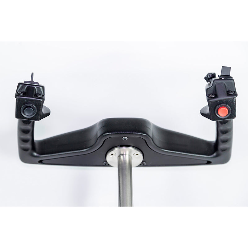YOKO Plus Yoke: Enhanced version of the renowned YOKO yoke for flight simulation. Features 144mm travelling shaft, VirtualFly Linear Guide System for precise pitch control. Integrated 8-way Hat Switch for mid-flight view adjustments. Hall Effect Contactless Sensors for smooth pitch and roll operation. Durable metal construction for lifelong reliability. Certified by US Federal Aviation Administration (FAA) for training devices.