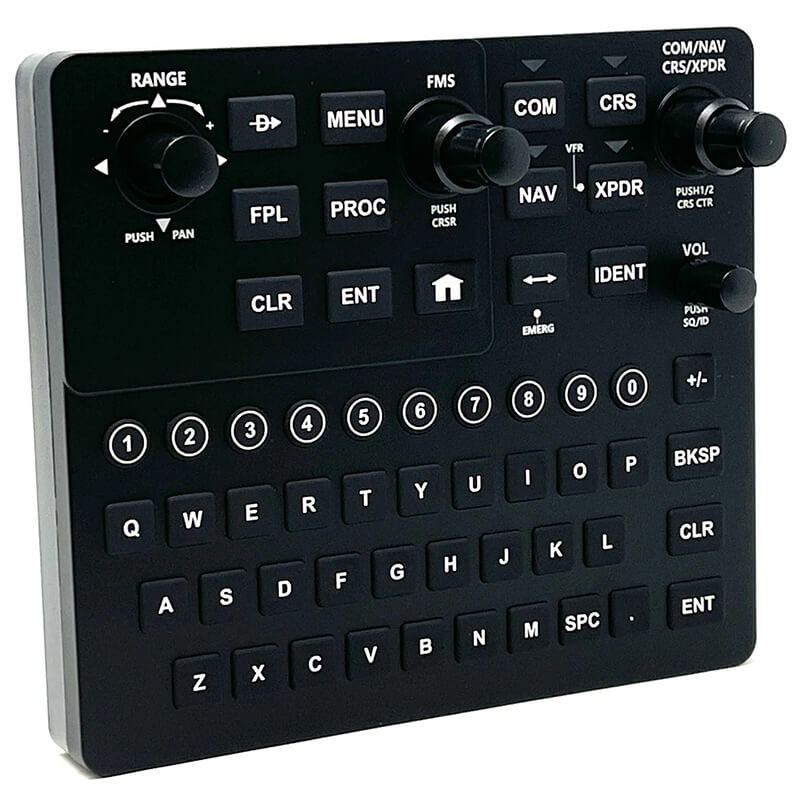 RealSimGear GCU479: Cirrus G6 replica control unit for flight simulators. Precision-crafted with tactile knobs and backlit keypad. Compatible with Cirrus SR20/SR22, HotStart TBM900. Elevate your simulation with unparalleled realism.