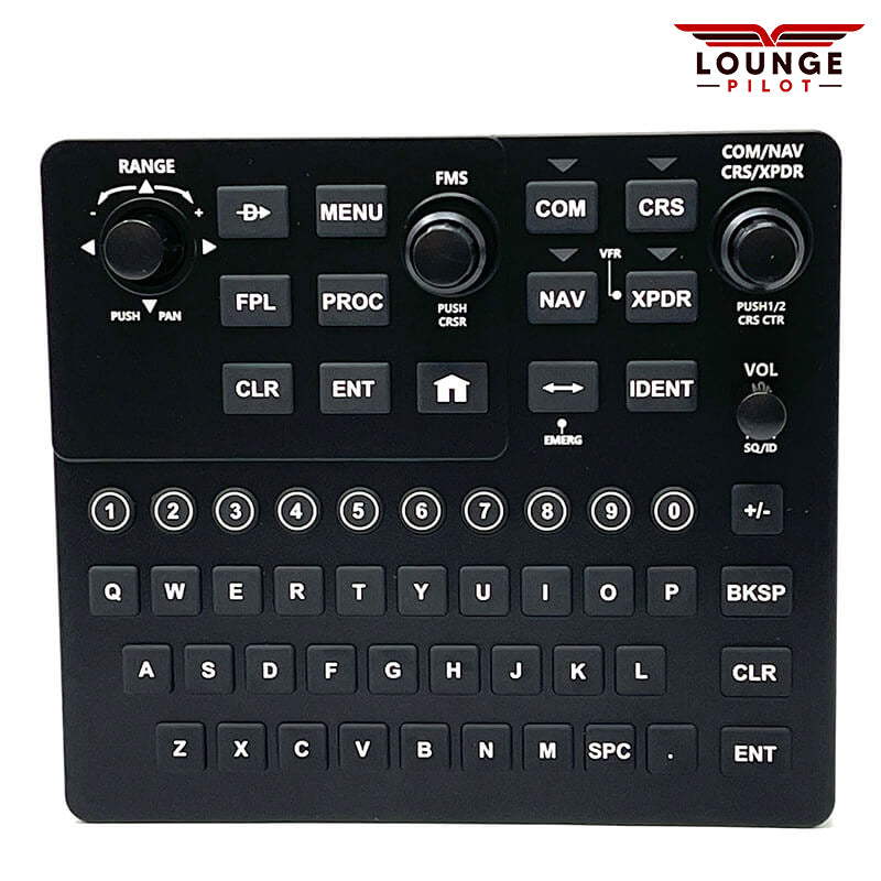 RealSimGear GCU479: Cirrus G6 replica control unit for flight simulators. Precision-crafted with tactile knobs and backlit keypad. Compatible with Cirrus SR20/SR22, HotStart TBM900. Elevate your simulation with unparalleled realism.